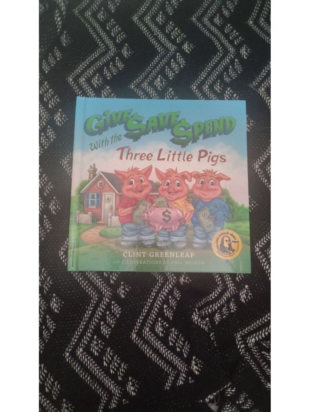 Give Save Spend Three Little Pigs Clint Greenleaf Kids Money Financial Literacy